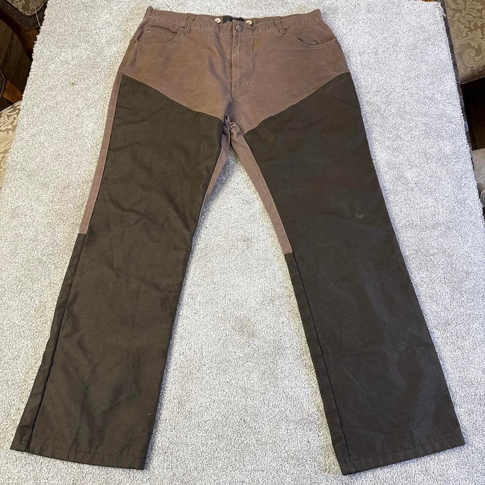 RedHead Hunting Jeans Men's 38x32 Brown Dark Brown Color Blocked Pants
